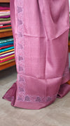 Mauve Net Kota Saree with Cutwork - 409M
