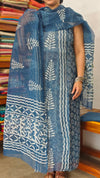 Indigo Kota Doria Suit - GD331 - IN4
