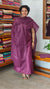 Orchid Purple Semi Tussar Silk Suit - EAY6
