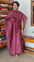 Wine Maroon Semi Silk Suit - EAY6