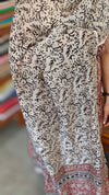 Brick Red and Cream Mal Chanderi Suit