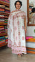 Off white and pink Cotton suit with Kota Doria Dupatta