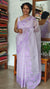 Lavender Net Kota Saree with Applique Work - EP25