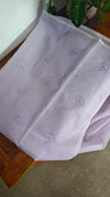 Lavender Net Kota Saree with Applique Work - EP25