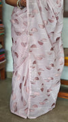 Lilac kota Sareewith Embroidery - 425NJ
