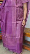 Orchid Purple Noel Tussar Silk Suit - MNT4