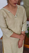 Linen Cotton Kurti