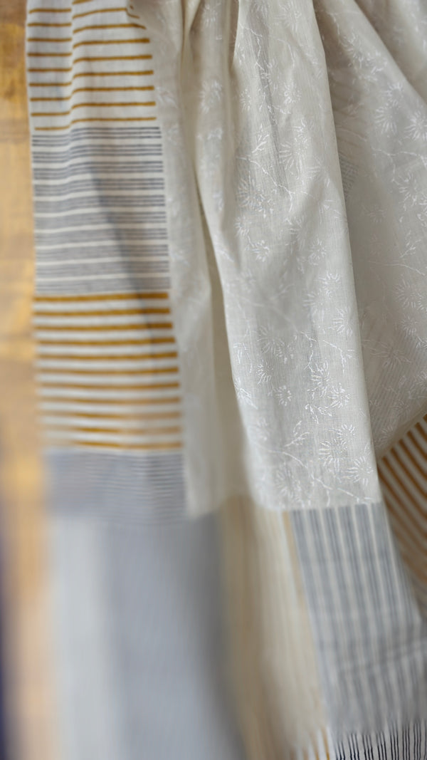 Block Printed Kerala Saree