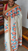 Painted Kerala Saree