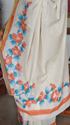 Painted Kerala Saree