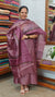 Onion Pink Printed Tussar Silk Suit - PTS25