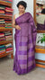 Wine Purple Semi Tussar Silk Saree - TF51