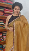 Brown Mustard Kota Silk Saree - KTS3 - TW9