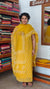 Mustard Yellow Block Printed Kota Doria Suit - GD331