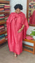 Peach Pink Tussar Silk Suit - PT18
