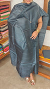 Dark Grey Tussar Silk Suit - PT18