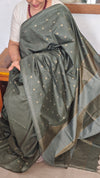Dark Green Semi Silk Saree - GC42