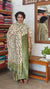 Green and Cream Block Printed Maheshwari Suit - SL291
