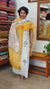 3721 - White and Yellow Block Printed Kota suit