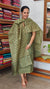 Fern Green Floral Printed Noel Tussar Suit - AS56
