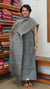 Bluish Grey Floral Printed Noel Tussar Suit - AS56 - 2