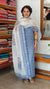 Blue Embroidered Linen Cotton Suit - BVC3