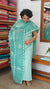 Teal Cotton Applique Suit - MMC5