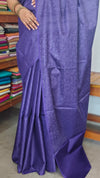 Violet Noel Tussar Silk Saree with Jacquard Weaving - JNT46