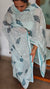 Light Blue Cotton Block Printed Suit - GR740