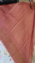 Mauve and Cream Printed Desi Tussar Silk Saree - EX2831