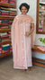 Dusty Peach Embroidered Crushed Organza Suit - 7292