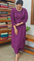Purple Cotton 2 piece kurti set - RC69