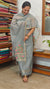 Grey Jamdani Linen Chanderi Suit - DL73 - 2