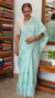 Aqua Blue Kota Saree with Embroidery - FXT4