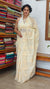 Pastel Yellow Kota Saree with Embroidery - FXT4