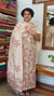 Semi Silk Suit - Beige and Lilac - ETV9