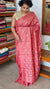 Rustic Peach Zari Checked Tussar Silk Saree - NZ91