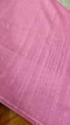 Thulian Pink and Gold Checked Semi Silk Saree - 9733