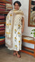 Off White Block Printed Cotton Suit - XC33