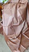 Rosye Beige Woven Noel Tussar Silk Saree - 34NU