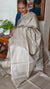 Ivory Woven Noel Tussar Silk Saree - 34NU