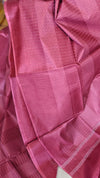 Maroon Woven Noel Tussar Silk Saree - 34NU