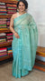 Teal Kota saree with Cutwork Borders - 409M