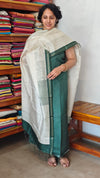 Dark Green Semi Silk Suit