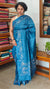 Classic Blue Embroidered Tussar Silk Saree - ETS25