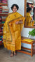 Mustard Yellow Printed Tussar Silk Suit - PTS25