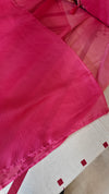 Pink Embroidered Kota Saree - 329N