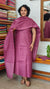 Orchid Pink Noel Tussar Silk Suit - MNT4