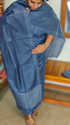 Classic Blue Noel Tussar Silk Suit - MNT4