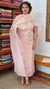 Peach Net Kota Suit with Applique Work - 84D3